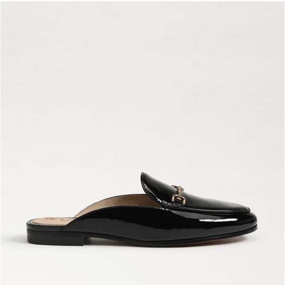 Sam Edelman Slip On Mule Black Patent Flat ~ 9.5 NWT - Picture 3 of 8